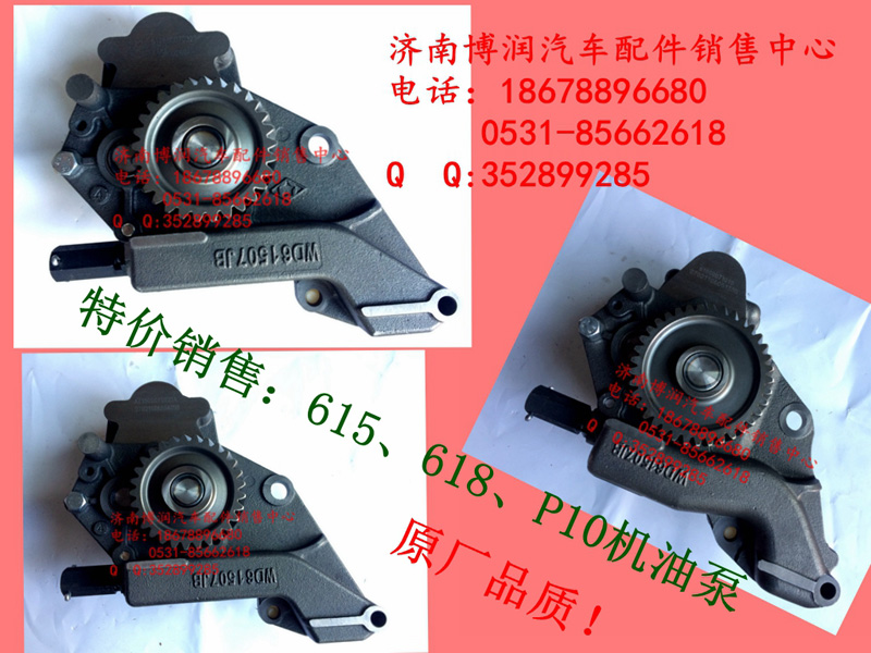 61800071010,发动机机油泵618,济南博润汽配有限公司