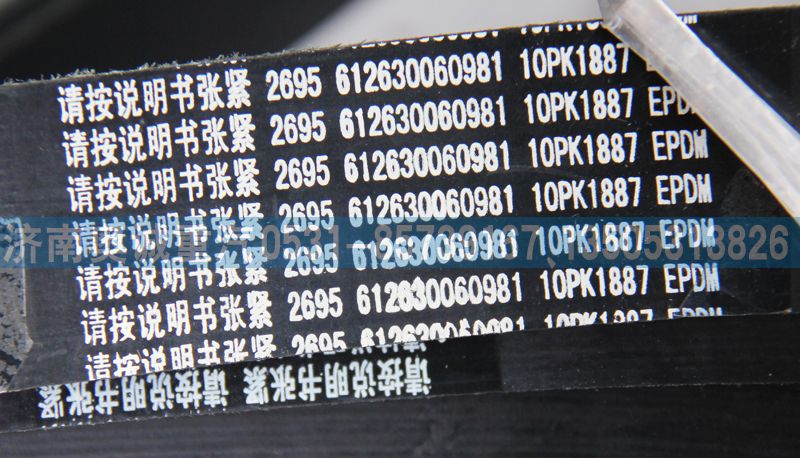 612630060981  10PK1887皮帶/612630060981  10PK1887