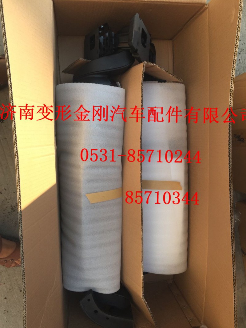 WG1664778082,右后视镜总成（含广角外后视镜）,济南变形金刚汽车配件有限公司