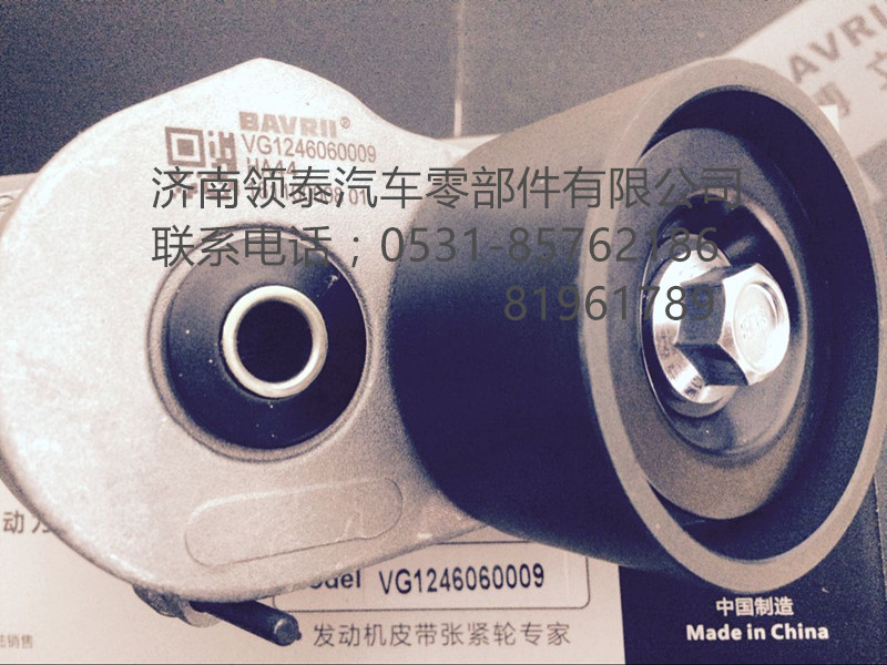 VG1246060009,涨紧轮,济南领泰（原玉华）汽车零部件有限公司