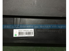 WG9719950201+003,后轮后挡泥板,济南汇达汽配销售中心