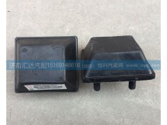 WG9725520727,前钢板限位块，前钢板缓冲块,济南汇达汽配销售中心