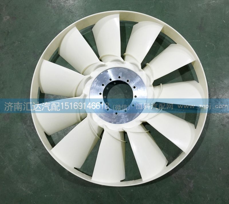 重汽新斯太爾，豪沃風(fēng)扇葉曼發(fā)動機0282風(fēng)扇葉/