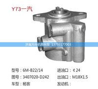 3407020-D242,转向助力泵,转向助力叶片泵,汽车转向助力泵,汽车助力泵,济南方向机转向泵销售服务中心