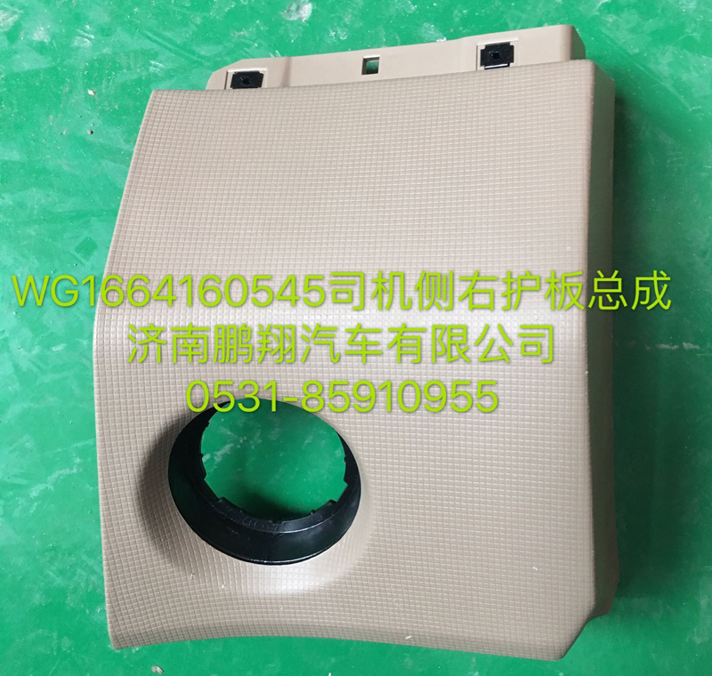 WG1664160545,豪瀚司机侧右护板总成,济南鹏翔汽车配件有限公司
