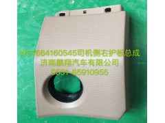 WG1664160545,豪瀚司机侧右护板总成,济南鹏翔汽车配件有限公司