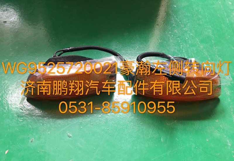 WG9525720021,豪瀚左侧转向灯,济南鹏翔汽车配件有限公司