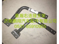 ,豪瀚保险杠右链接支架,济南鹏翔汽车配件有限公司