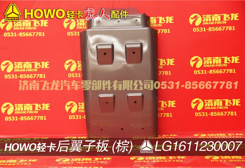 LG1611230007,后翼子板（棕）,济南飞龙汽车零部件有限公司