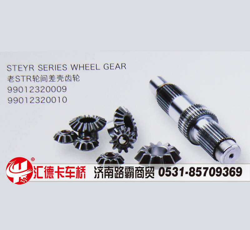 99012320009,99012320010,老STR轮间差速器壳齿轮,济南汇德卡汽车零部件有限公司