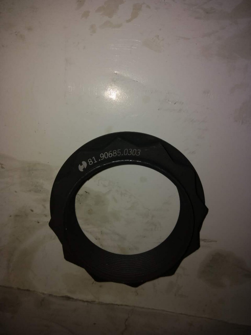 81.90685.0303,豪沃德龙北奔差速器螺母,济南鑫达重卡汽车配件有限公司
