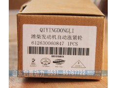 启赢动力，潍柴发动机自动涨紧轮612630060847图3
