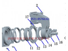 CY3680004A1419A,平衡轴支撑架,济南恺航欧曼汽车配件有限公司