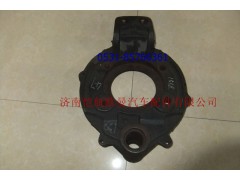 3501W-025,三环前桥前制动底板左,济南恺航欧曼汽车配件有限公司