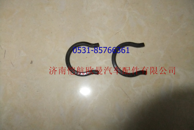 2127W3501N-118,前制动蹄滚轮轴卡环,济南恺航欧曼汽车配件有限公司