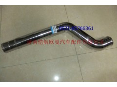 1513111901005,中冷器进气钢管,济南恺航欧曼汽车配件有限公司