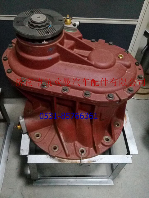 HFF2502100CK2ES,汉德469桥中桥主减速器总成4.11,济南恺航欧曼汽车配件有限公司