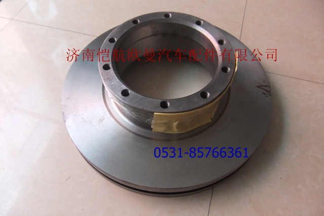 35W-01075,前制动盘6.5T三环桥,济南恺航欧曼汽车配件有限公司