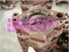 TZ56074100076,重汽60矿大江迈克桥左制动托板,济南鹏翔汽车配件有限公司