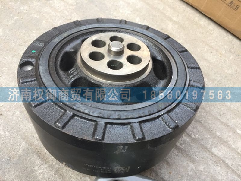重汽曼发动机MC07曲轴减震器 080V02201-0158图1