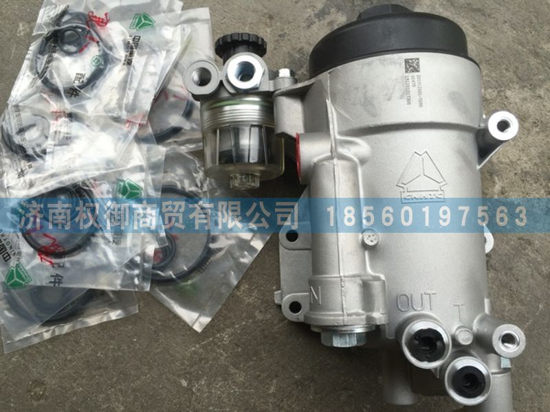 重汽曼发动机MC11燃油滤清器(不带加热器,取消压力阀)图1