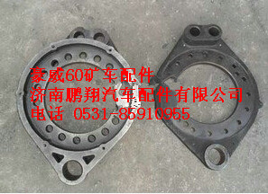 TZ56077000202,重汽豪威60矿右制动底板,济南鹏翔汽车配件有限公司