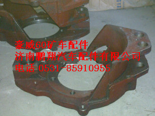 TZ56077000201,重汽豪威60矿左制动底板,济南鹏翔汽车配件有限公司