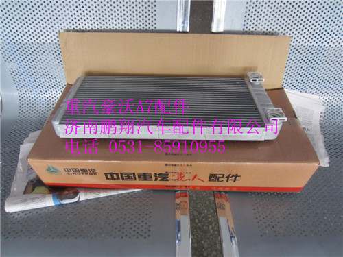 WG1664820053,重汽豪沃A7暖风散热器总成,济南鹏翔汽车配件有限公司