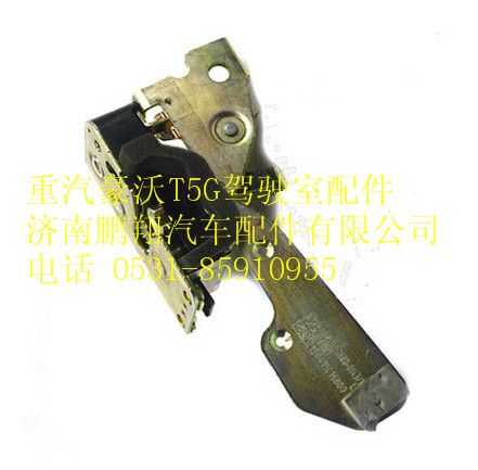 811W62680-6143,重汽豪沃T5G车门配件左锁体总成,济南鹏翔汽车配件有限公司