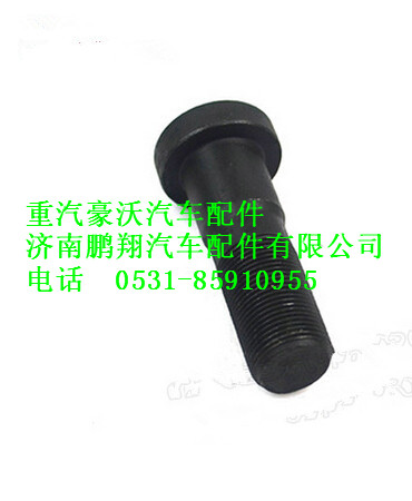 重汽豪沃前轮螺栓WG9100410212图1