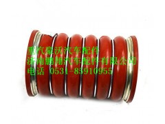 WG9925530053,重汽豪沃中冷器胶管,济南鹏翔汽车配件有限公司