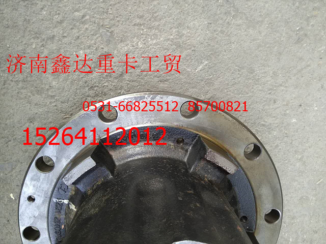 DZ9112340309,陕汽汉德469桥后轮毂DZ9112340309,济南鑫达重卡汽车配件有限公司
