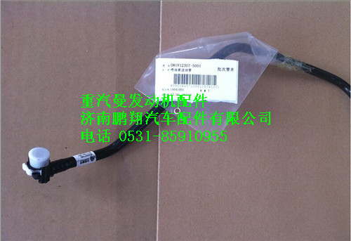 081V12307-5001,重汽曼MC07喷油器进油管,济南鹏翔汽车配件有限公司