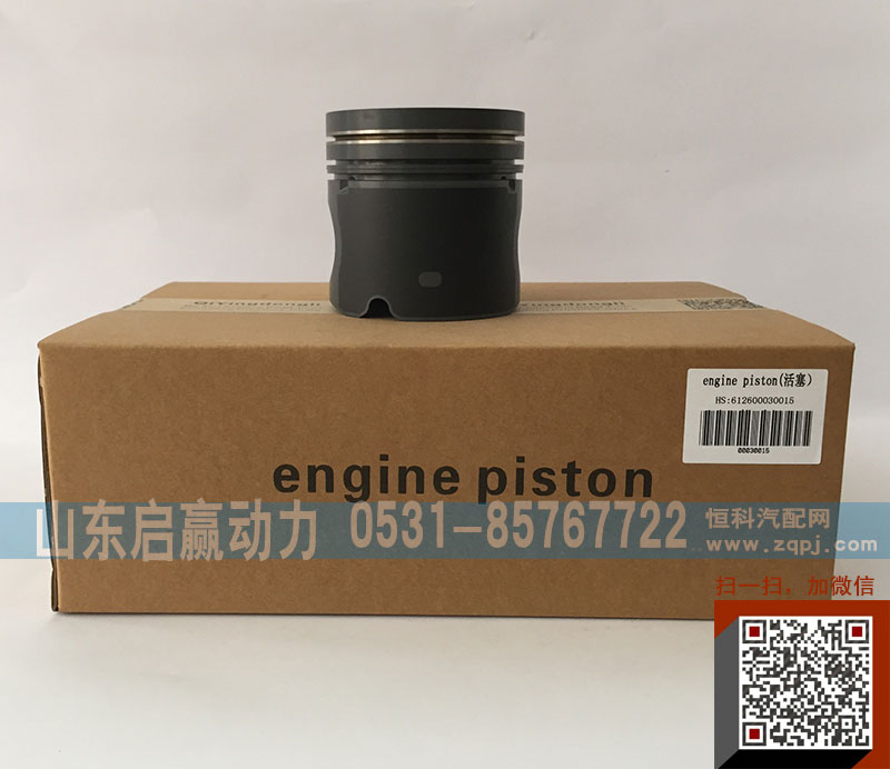 612600030015,活塞,山东省启赢动力汽车零部件