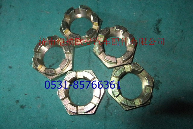 113813400025,摇臂肖轴螺母M30,济南恺航欧曼汽车配件有限公司