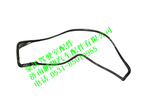 wg1642350001-0,左角窗玻璃密封条豪沃,济南鹏翔汽车配件有限公司