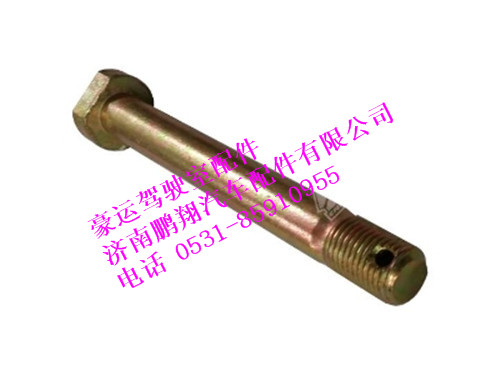 nz1654430072-0,减振器下连接螺栓豪运,济南鹏翔汽车配件有限公司