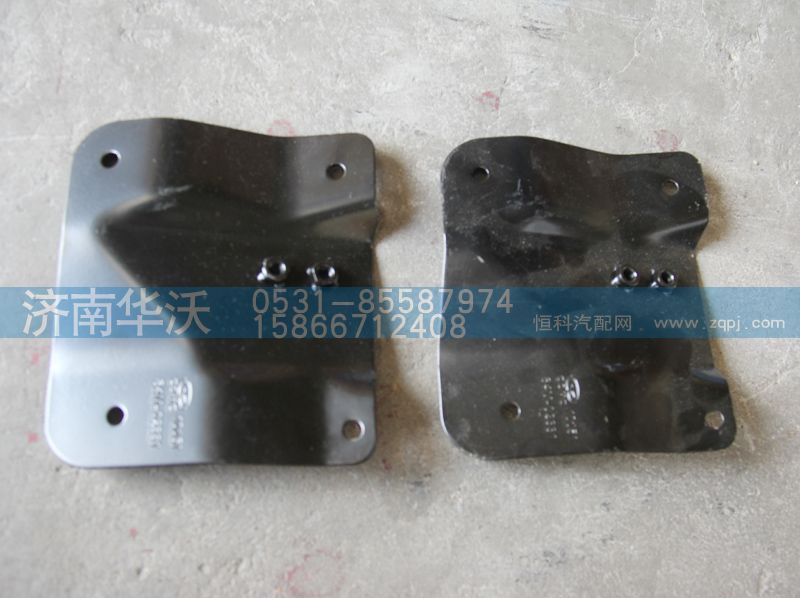 84M-02331,前盖板限位器左安装支架总成,济南华沃重卡汽车贸易有限公司
