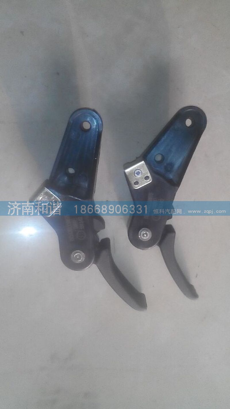 DZ14251110075,陕汽德龙X3000面罩锁拉手柄,济南和谐汽车配件有限公司