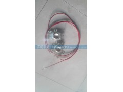 DZ14251110080,陕汽德龙X3000面罩锁锁座及拉杆总成,,济南和谐汽车配件有限公司