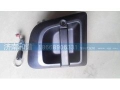 DZ14251340041,陕汽德龙X3000左车门外把手-支架部分,,济南和谐汽车配件有限公司