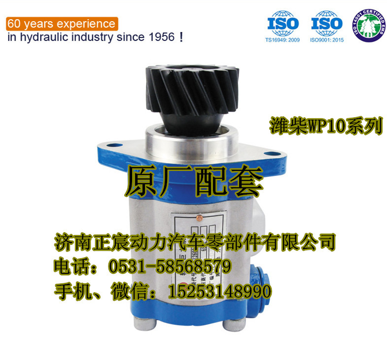 612600130514、QC18/13-WP10,转向齿轮泵/巨力泵/助力泵,济南正宸动力汽车零部件有限公司