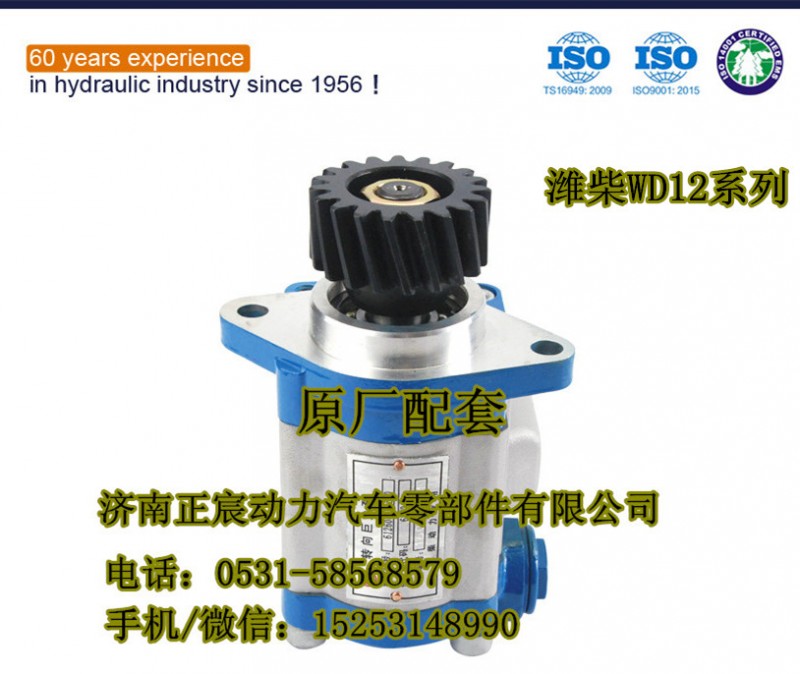 612600130514、QC18/13-WP10,转向齿轮泵/巨力泵/助力泵,济南正宸动力汽车零部件有限公司