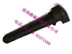 WG9970440021.jpg,70矿山霸王前制动器总成制动凸轮轴(左),济南汇德卡汽车零部件有限公司