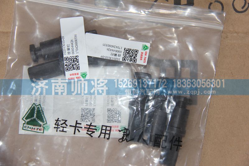 挂簧柱102013010-09【HOWO豪沃轻卡配件】