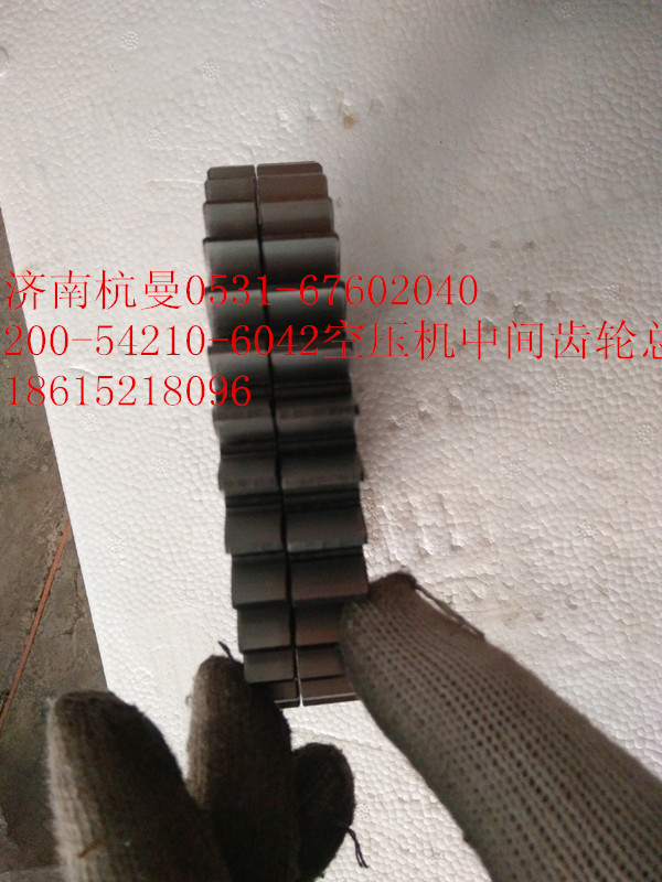 200-54210-6042,空压机中间齿轮总成,济南杭曼汽车配件有限公司