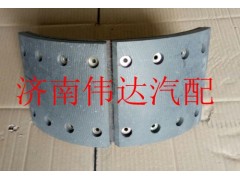 199000340061,斯太尔后制动蹄总成,济南中孚汽车配件有限公司