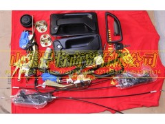 LG1611344103,HOWO豪沃轻卡门锁+油箱盖(塑料)+点火锁总成(12V),山东悍将商贸有限公司