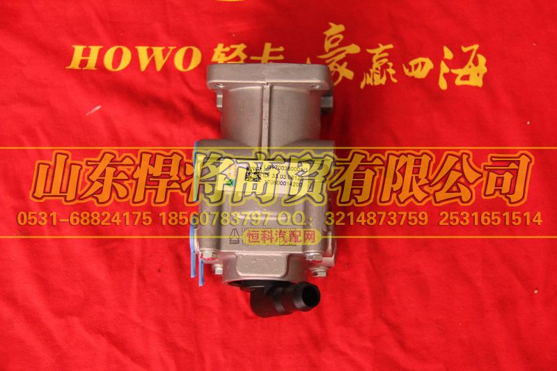 LG9700360001,HOWO豪沃轻卡制动总阀,山东悍将商贸有限公司