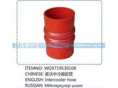WG9719530108,豪沃中冷器胶管,山东百基安国际贸易有限公司